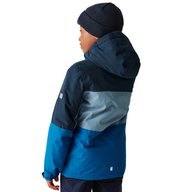 Regatta Kinderen/kinderen beamz geïsoleerde waterdichte jas UTRG12214_navyblue large