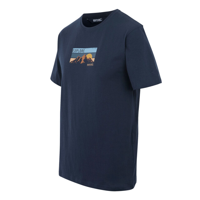 Regatta Heren cline ix explore t-shirt UTRG12220_navyblue large