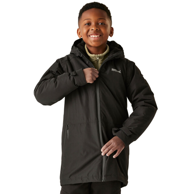 Regatta Farbank ii waterdichte jas voor kinderen UTRG12223_black large