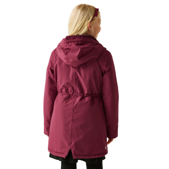 Regatta Valenta waterdichte jas voor kinderen/kinderen UTRG12224_darkpimento large