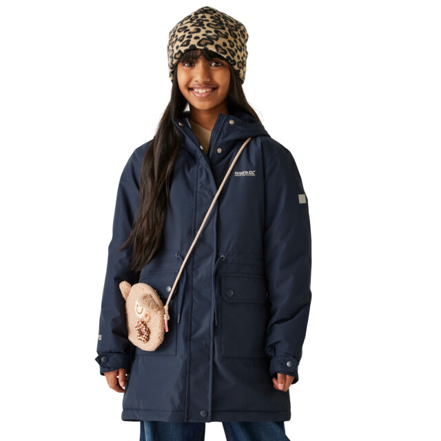 Regatta Valenta waterdichte jas voor kinderen/kinderen UTRG12224_navy large