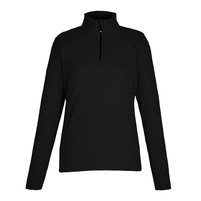 Dare2b Dames glamourize iii quilted quarter zip midlayer UTRG12284_black large