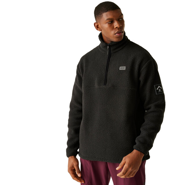 Dare2b Heren twin tip half zip fleecejack UTRG12186_black large
