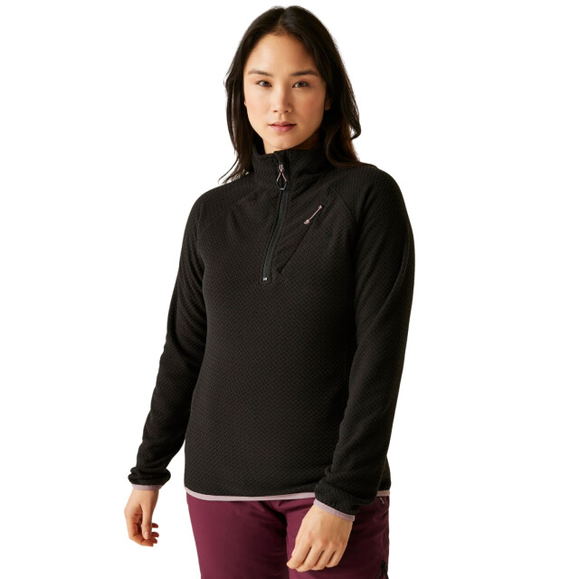 Dare2b Dames switch up fleece top UTRG12188_black large