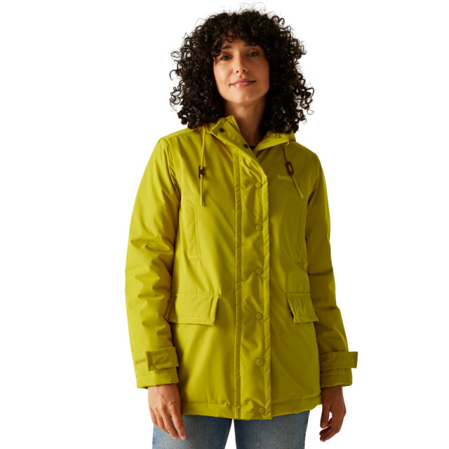 Regatta Dames orla kiely effen halflang waterdicht jasje UTRG12199_antiquemoss large