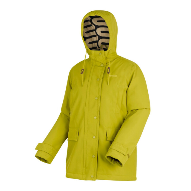 Regatta Dames orla kiely effen halflang waterdicht jasje UTRG12199_antiquemoss large