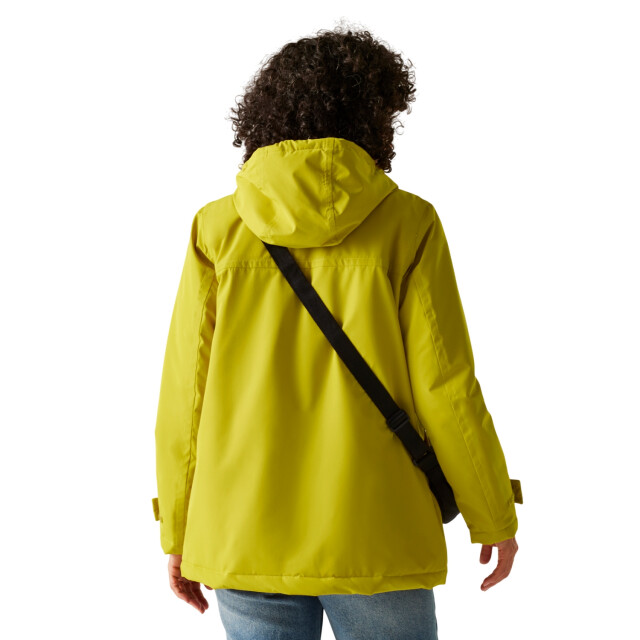 Regatta Dames orla kiely effen halflang waterdicht jasje UTRG12199_antiquemoss large