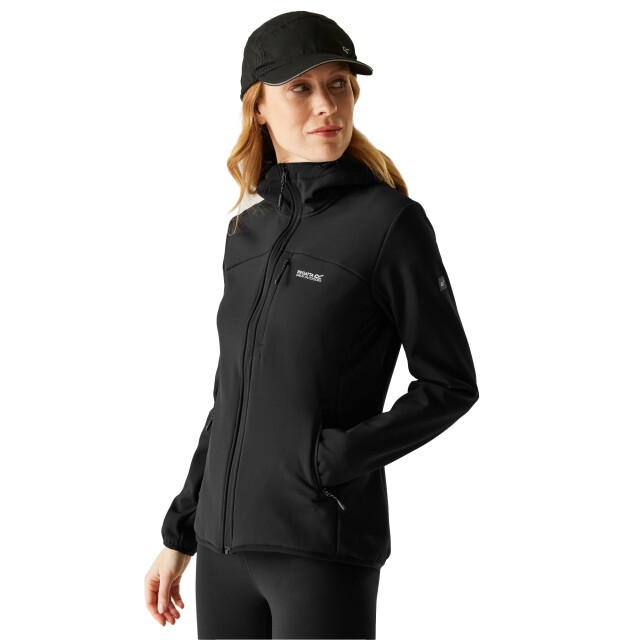Regatta Dames ossek zachte shell jas UTRG12206_black large