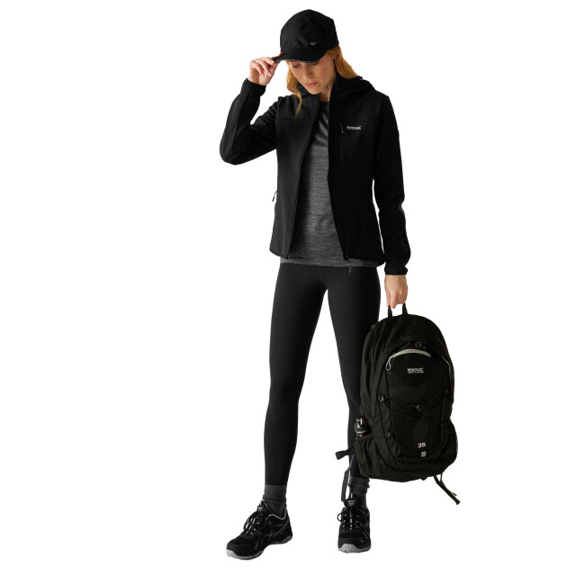 Regatta Dames ossek zachte shell jas UTRG12206_black large