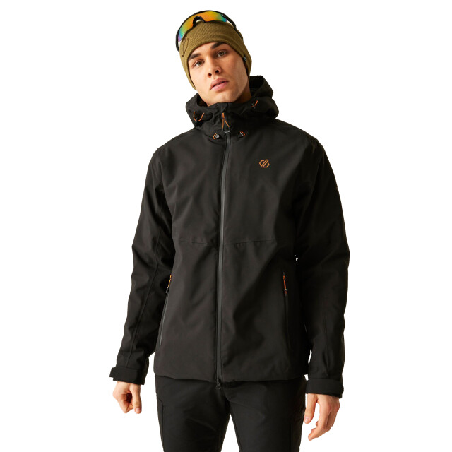 Dare2b Heren torrek blazen geïsoleerde waterdichte ski jas UTRG12170_black large