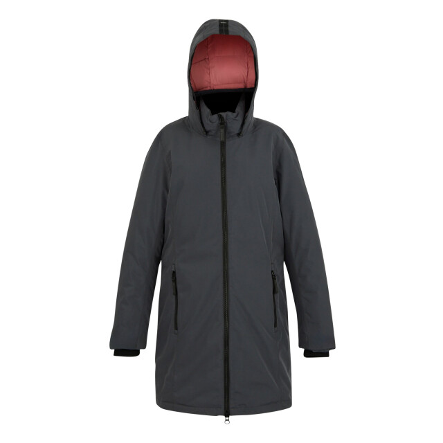 Regatta Dames marron geïsoleerde waterdichte jas UTRG12155_sealgrey large