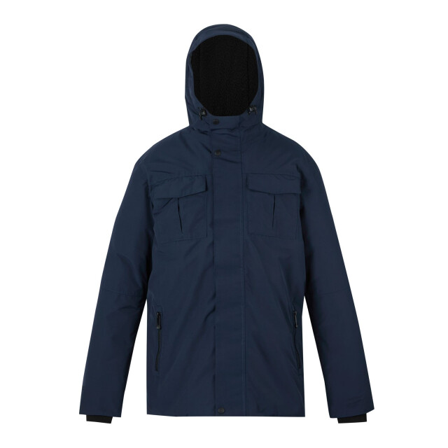 Regatta Heren eamont geïsoleerde waterdichte jas UTRG12177_navyblack large