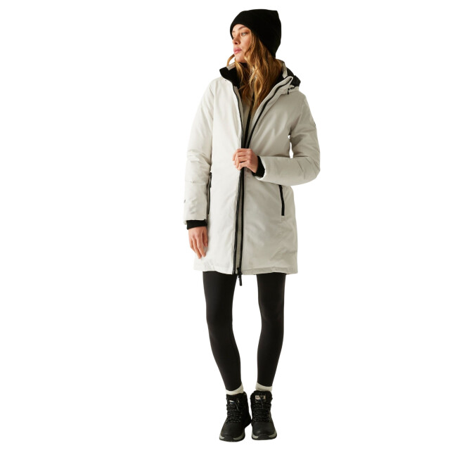Regatta Dames marron geïsoleerde waterdichte jas UTRG12155_stonewhite large