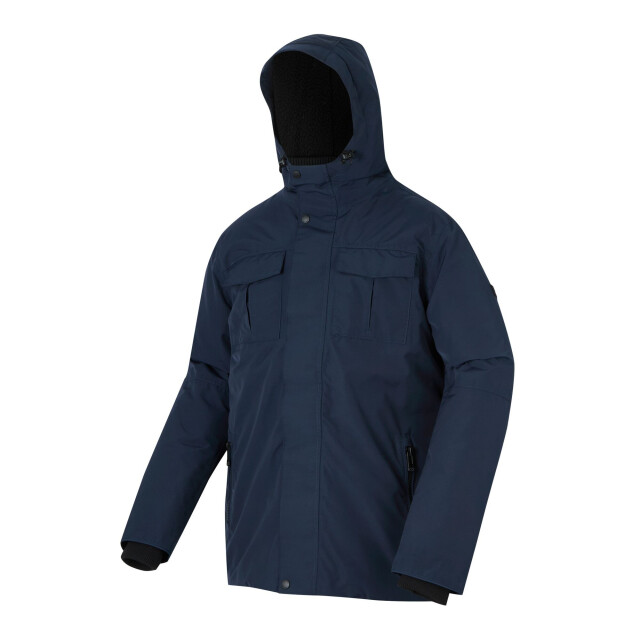 Regatta Heren eamont geïsoleerde waterdichte jas UTRG12177_navyblack large