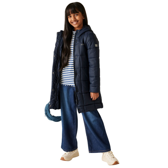Regatta Embrie gewatteerde jas voor kinderen/kinderen UTRG12159_navy large