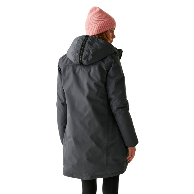 Regatta Dames marron geïsoleerde waterdichte jas UTRG12155_sealgrey large