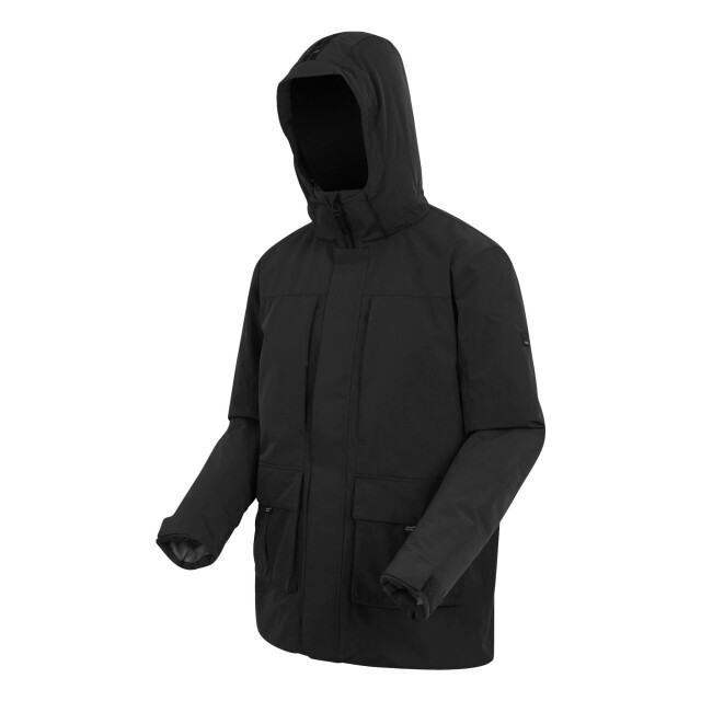 Regatta Marron geïsoleerde waterdichte jas heren UTRG12180_black large