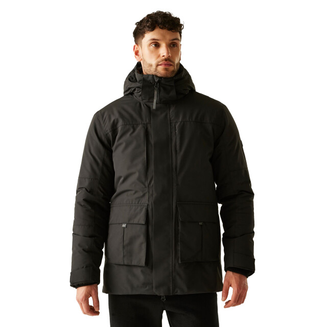 Regatta Marron geïsoleerde waterdichte jas heren UTRG12180_black large