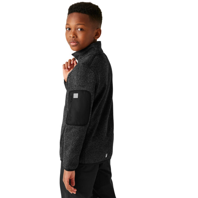 Regatta Kinder/kinder newhill fleecejas met volledige rits UTRG12148_black large