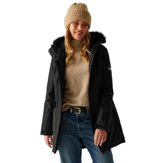 Regatta Dames sabinka geïsoleerde waterdichte jas UTRG12151_black large