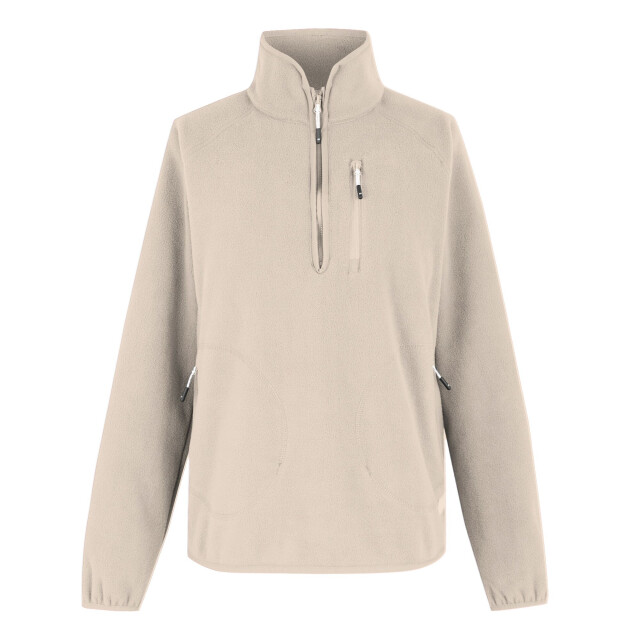 Regatta Dames frankie quarter zip fleece top UTRG12146_lightvanilla large