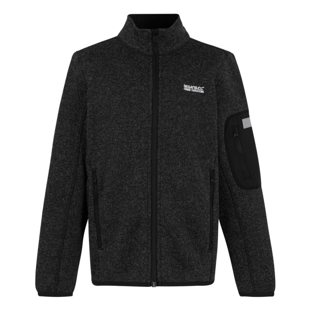 Regatta Kinder/kinder newhill fleecejas met volledige rits UTRG12148_black large