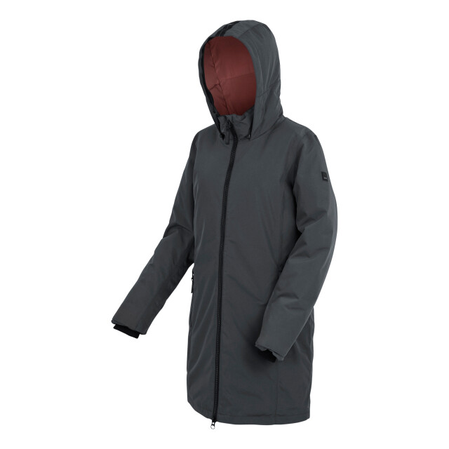 Regatta Dames marron geïsoleerde waterdichte jas UTRG12155_sealgrey large