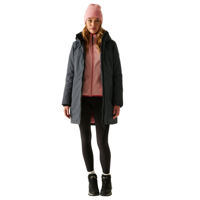 Regatta Dames marron geïsoleerde waterdichte jas UTRG12155_sealgrey large