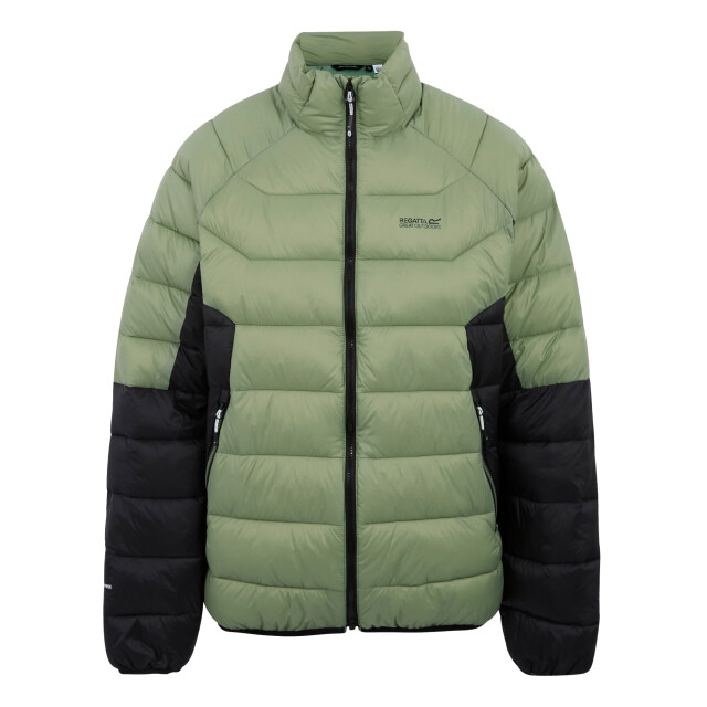 Regatta Heren dalent gewatteerde jas UTRG12126_oilgreenblack large