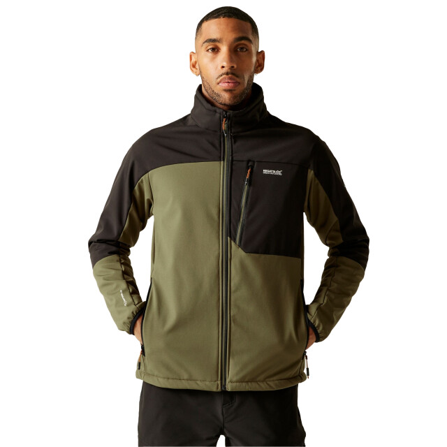 Regatta Heren mountdale soft shell jas UTRG12112_olivegreen large Regatta Heren mountdale soft shell jas UTRG12112_olivegreen large