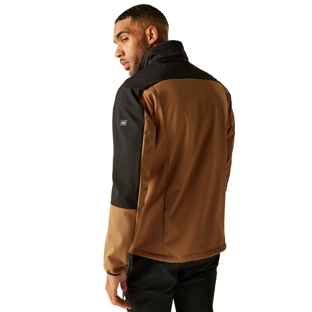 Regatta Heren mountdale soft shell jas UTRG12112_brown large Regatta Heren mountdale soft shell jas UTRG12112_brown large