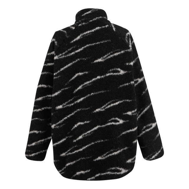 Regatta Dames frankie abstract borg full zip fleecejack UTRG12131_blacklightvanilla large