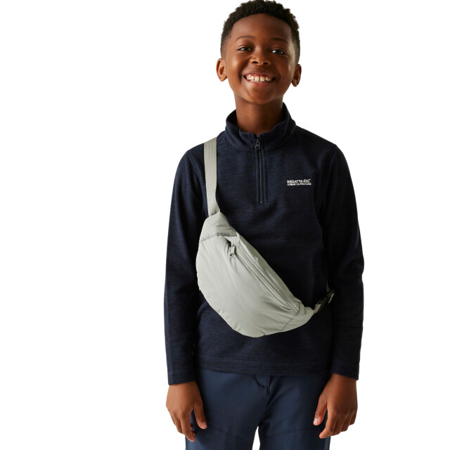 Regatta Kinder/kids hot shot quarter zip fleece top UTRG12100_navy large
