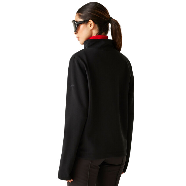 Dare2b Dames wander quarter zip sweatshirt UTRG12095_black large