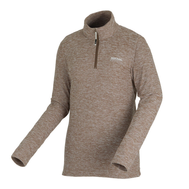 Regatta Dames sweetheart quarter zip fleece top UTRG12093_mocha large