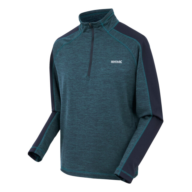 Regatta Heren hepley half zip fleecejack UTRG12097_moonlightdenimnavy large