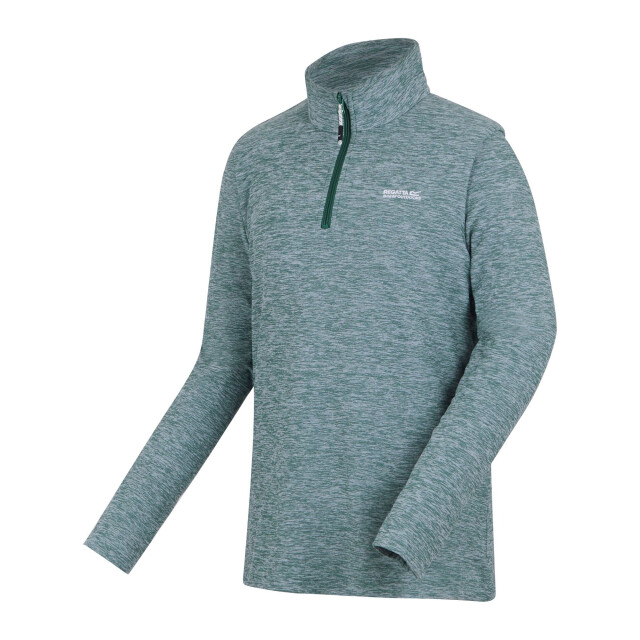 Regatta Dames sweetheart quarter zip fleece top UTRG12093_sprucegreen large