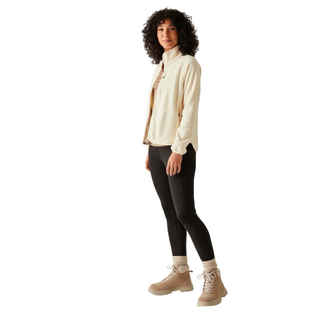 Regatta Dames frankie full zip fleecejack UTRG12094_lightvanilla large