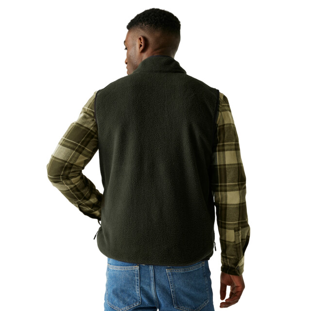 Regatta Heren frankie borg body warmer UTRG12064_darkkhaki large