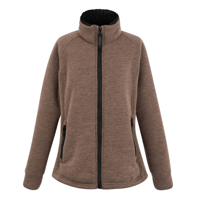 Regatta Dames emilde full zip fleecejack UTRG12085_mocha large