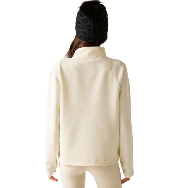 Dare2b Dames wander quarter zip sweatshirt UTRG12095_egret large