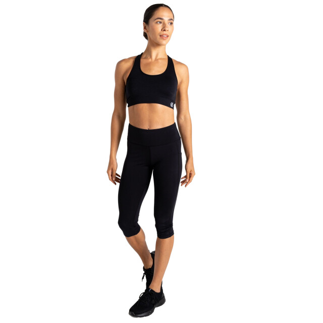 Dare2b Dames influential ii effen 3/4 legging UTRG11924_black large