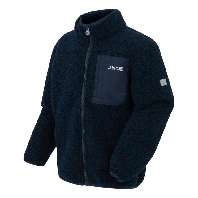 Regatta Kinder/kids frankie full zip fleecejack UTRG12084_navy large
