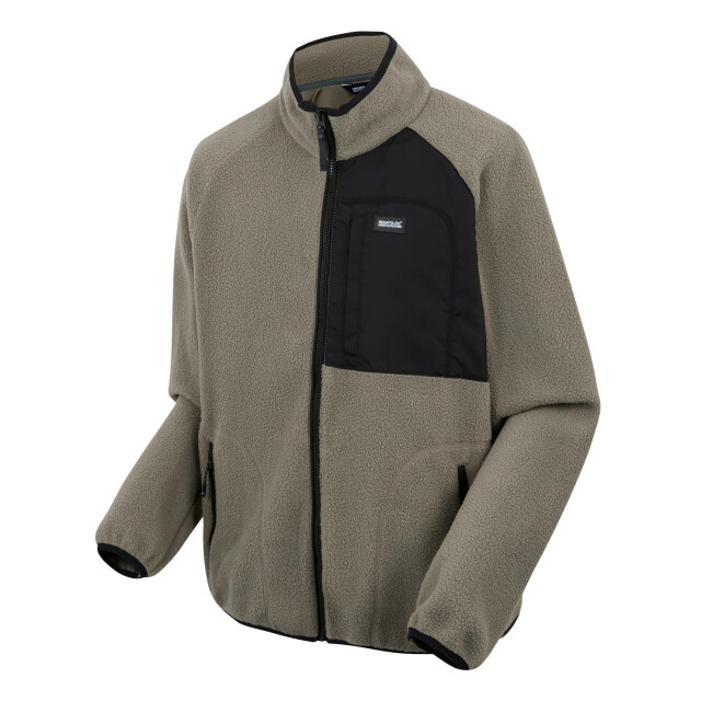 Regatta Heren frankie borg fleece jas UTRG12083_goldensand large