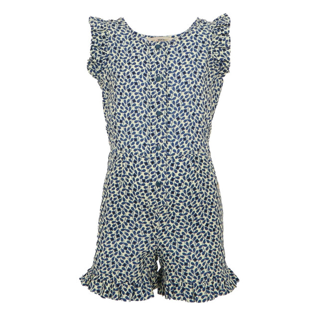 Regatta Meisjes orla kiely jasmine bloemen playsuit UTRG11841_blue large