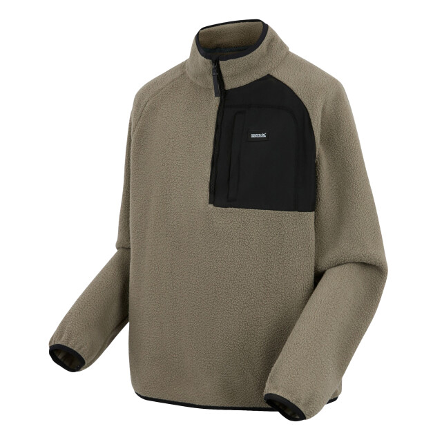 Regatta Heren frankie borg fleece jas UTRG11984_black large