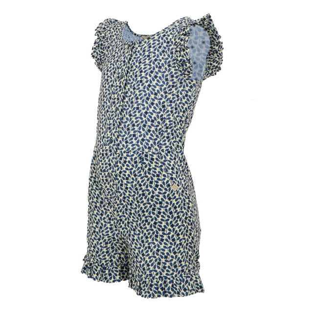 Regatta Meisjes orla kiely jasmine bloemen playsuit UTRG11841_blue large