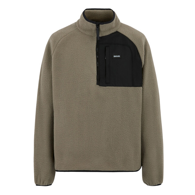 Regatta Heren frankie borg fleece jas UTRG11984_black large