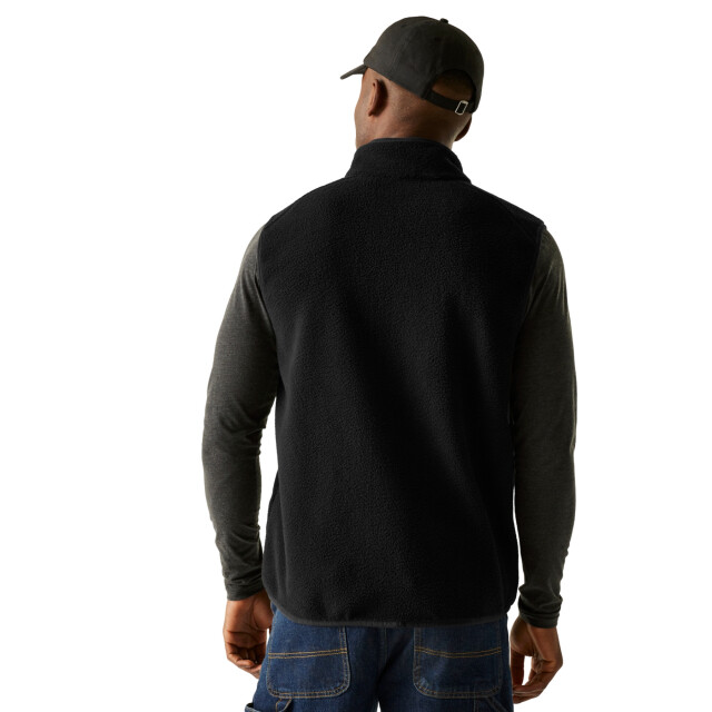 Regatta Heren frankie borg body warmer UTRG12064_black large