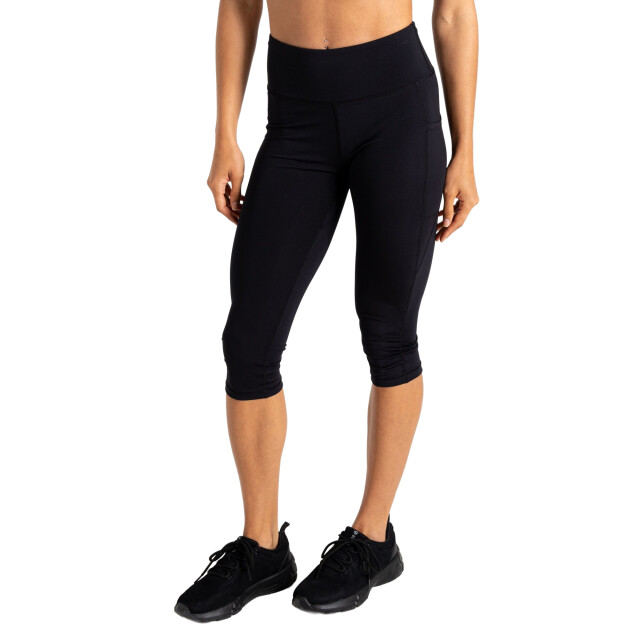 Dare2b Dames influential ii effen 3/4 legging UTRG11924_black large